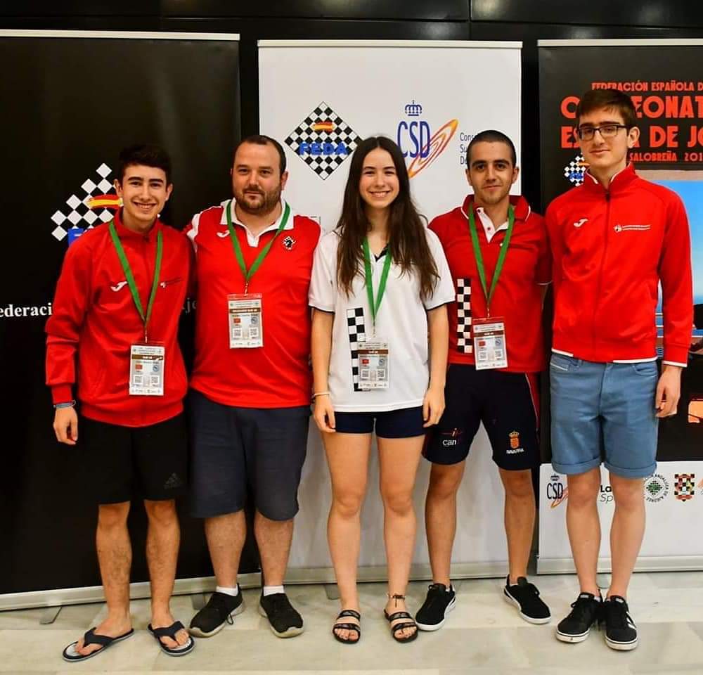 BRONCE de España en Sub 18 con Iñigo Ortín
